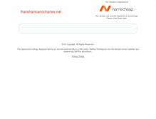 Tablet Screenshot of frankhankandcharles.net